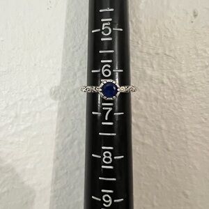 James Avery cherished birthstone blue sapphire September 6.5